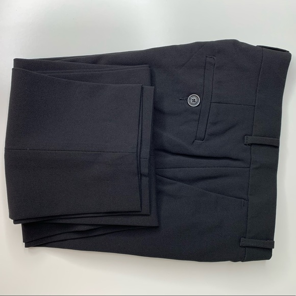 Calvin Klein Big Boy's Stretch Satin Pants Black Size 8 - Picture 4 of 9